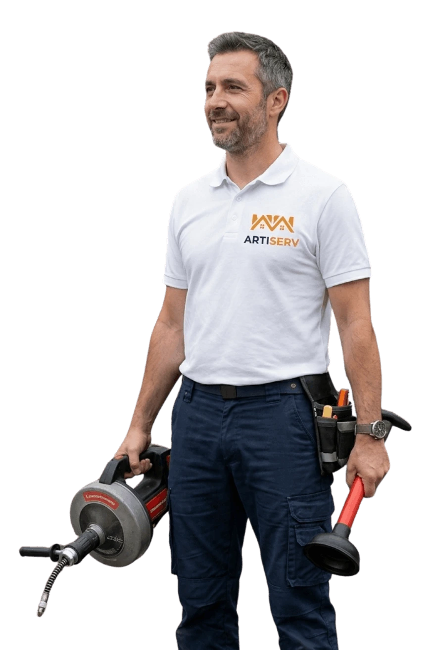 Débouchage évier professionnel à Antony